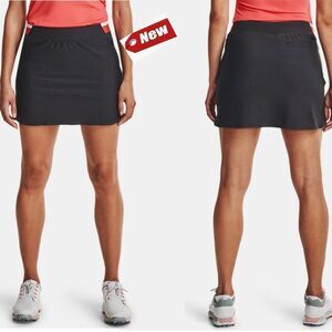 UNDER Armour Women's Gray UA Links Knit Golf Skort Sz XL NWT